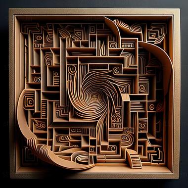 3D model labyrinth (STL)